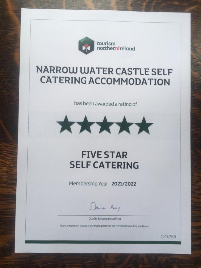 Narrow Water Castle Self Catering Accommodation Warrenpoint Exterior photo